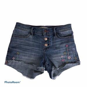 Abercrombie Girls Floral Print Shorts
